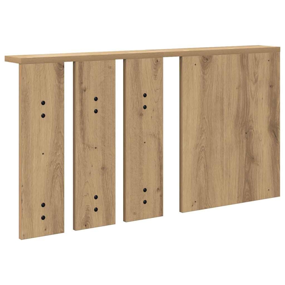 vidaXL Τοίχου Κρεμάστρα Επιτοίχιο artisan δρυς 85 x 10 x 45 εκ.