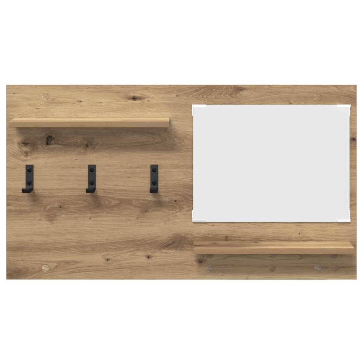 vidaXL Τοίχου Κρεμάστρα Επιτοίχιο Artisan Oak 90 x 10 x 50 εκ.