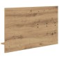 vidaXL Τοίχου Κρεμάστρα Επιτοίχιο Artisan Oak 90 x 10 x 50 εκ.
