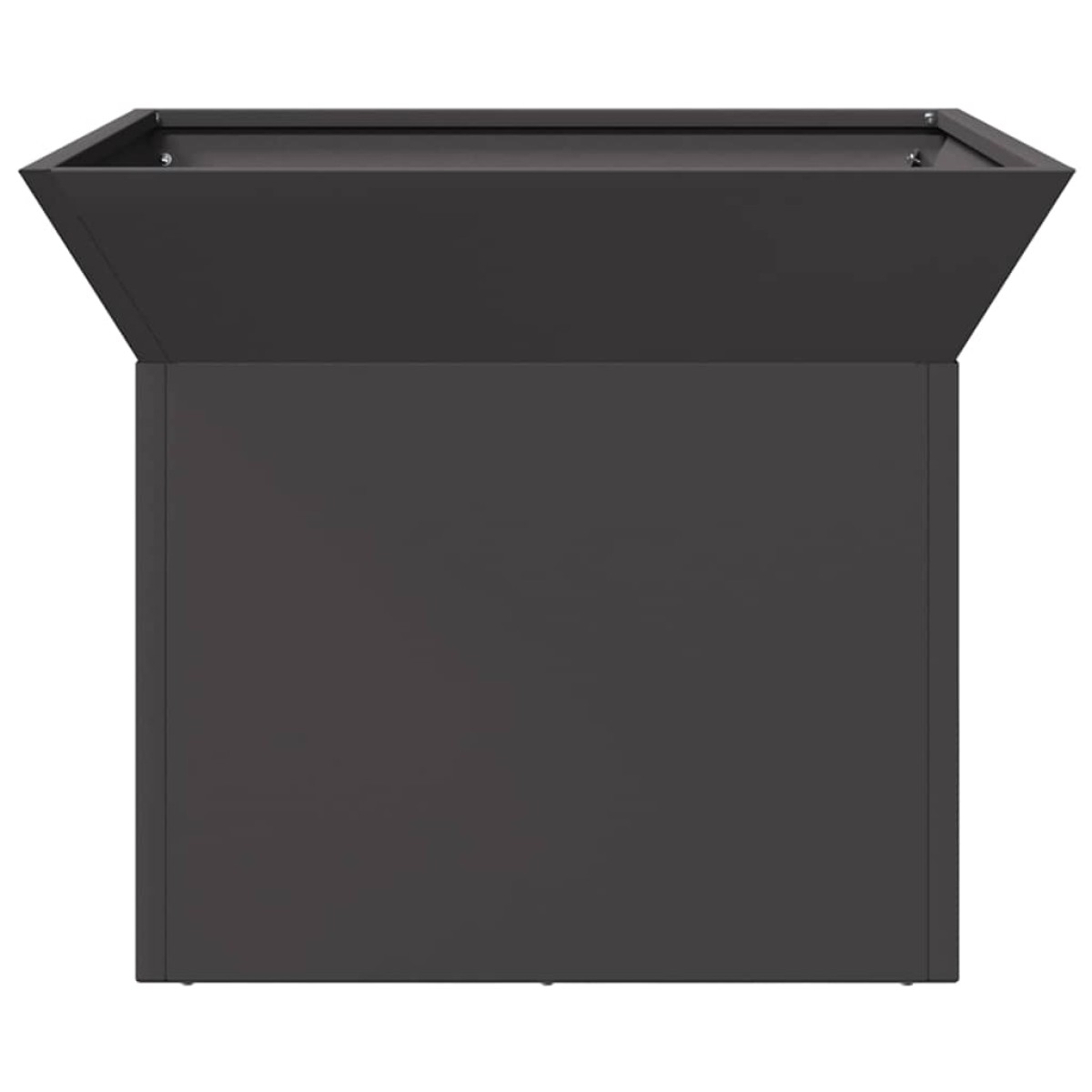 vidaXL Φωτιά Μαύρο 50 x 50 x 40 cm Ατσάλι