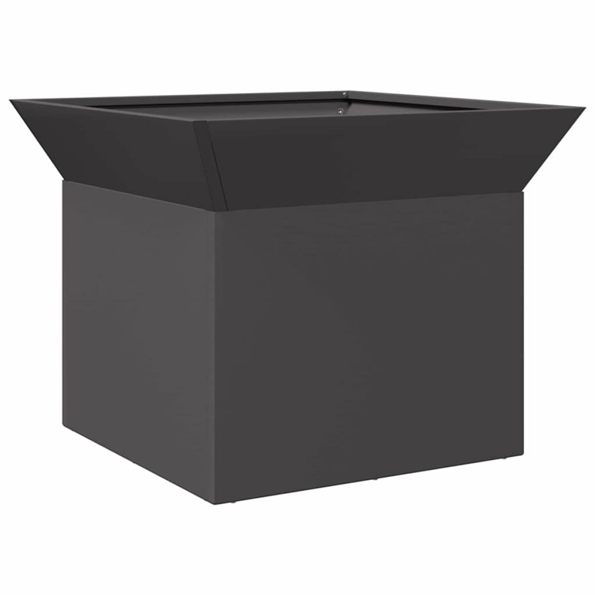 vidaXL Φωτιά Μαύρο 50 x 50 x 40 cm Ατσάλι