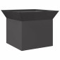 vidaXL Φωτιά Μαύρο 50 x 50 x 40 cm Ατσάλι
