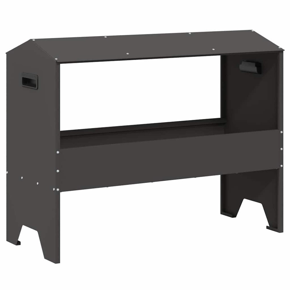 vidaXL Ταΐστρα για ζώα Μαύρο 79 x 35 x 62 εκ. 15 kg