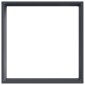 vidaXL Περίγραμμα γκαζόν 40 x 40 x 13 cm Ατσάλι Ανθρακί