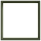 vidaXL Περίγραμμα γκαζόν 6 τμχ. 40 x 40 x 13 cm Ατσάλι Λαδί