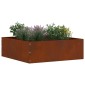 vidaXL Περίγραμμα γκαζόν 40 x 40 x 13 cm Σκ rusty