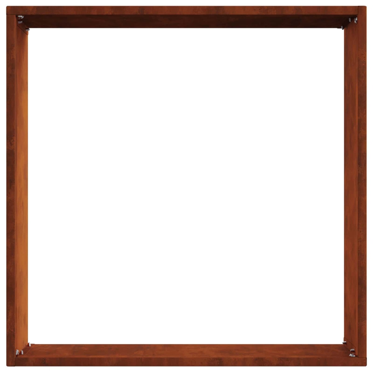 vidaXL Περίγραμμα γκαζόν 40 x 40 x 13 cm Σκ rusty
