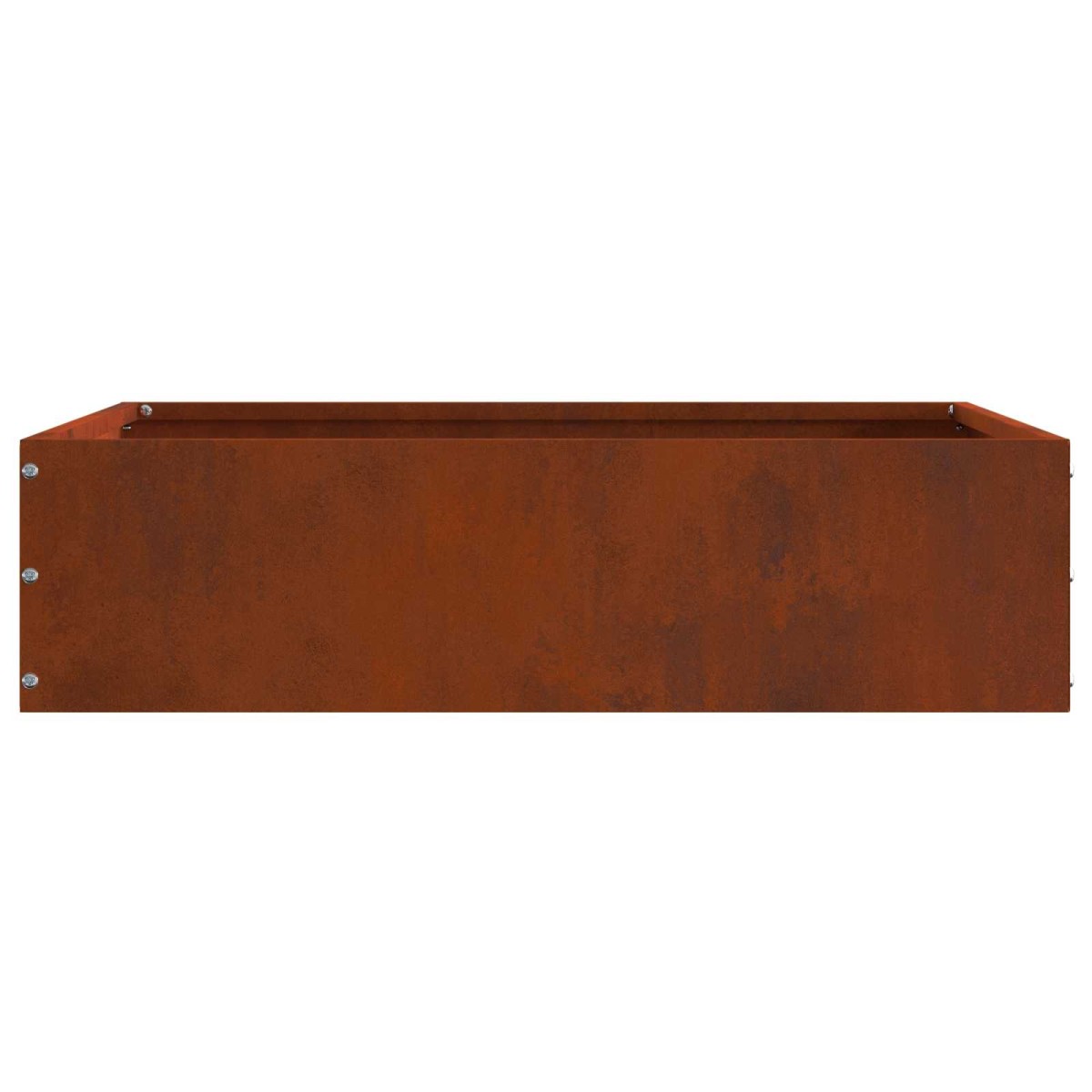 vidaXL Περίγραμμα γκαζόν 6 τμχ. 50 x 50 x 13 εκ Σκ rusty