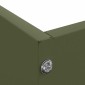 vidaXL Περίγραμμα γκαζόν 60 x 60 x 13 εκ Ατσάλι Λαδί