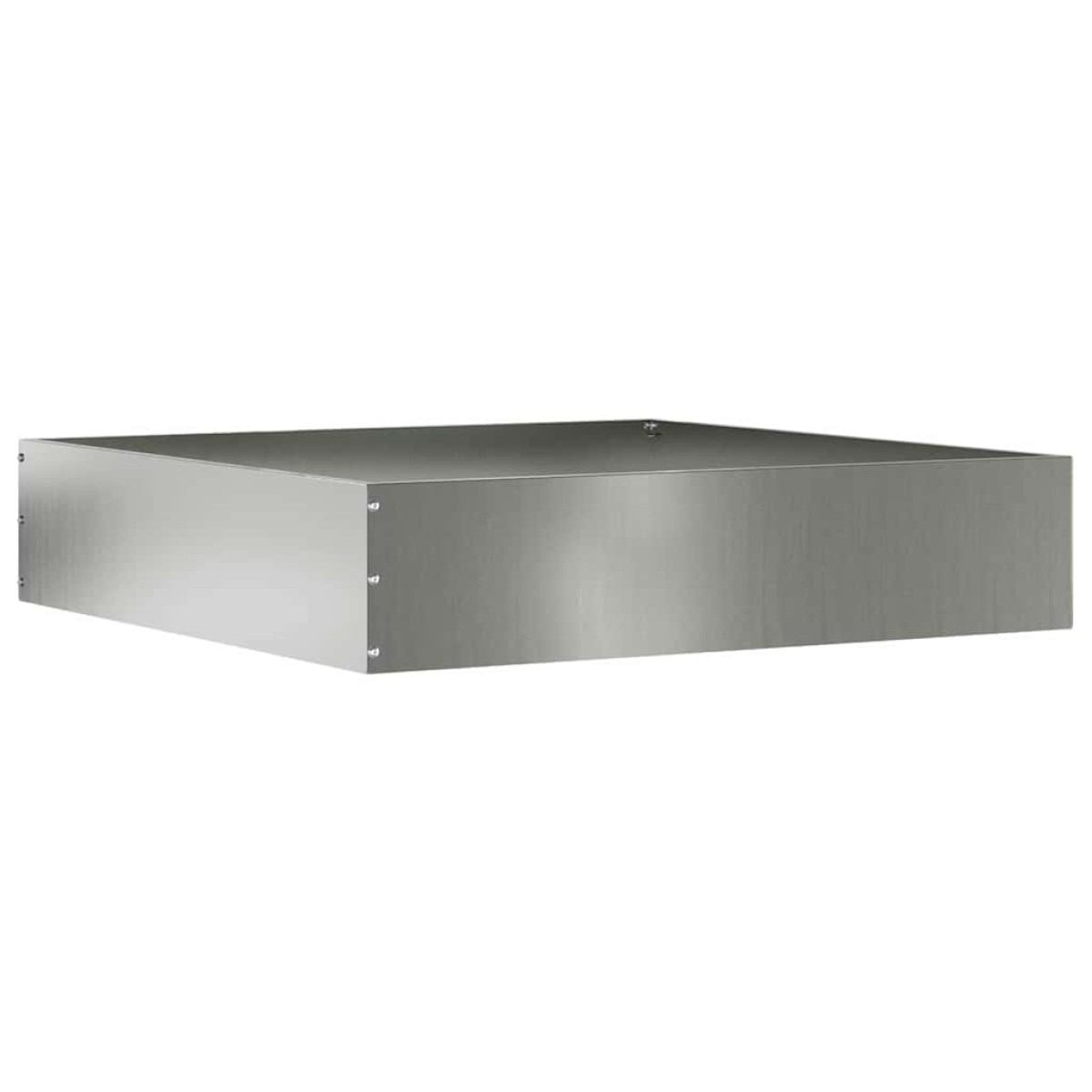 vidaXL Περίγραμμα γκαζόν 6 τμχ. 60 x 60 x 13 εκ Γαλβανισμένος Χάλυβας