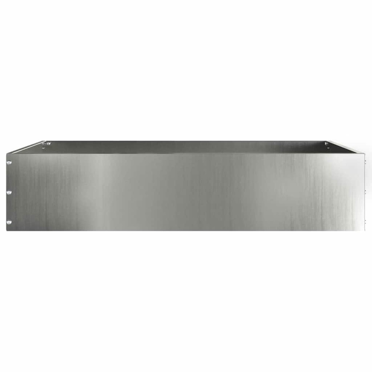 vidaXL Περίγραμμα γκαζόν 6 τμχ. 60 x 60 x 13 εκ Γαλβανισμένος Χάλυβας