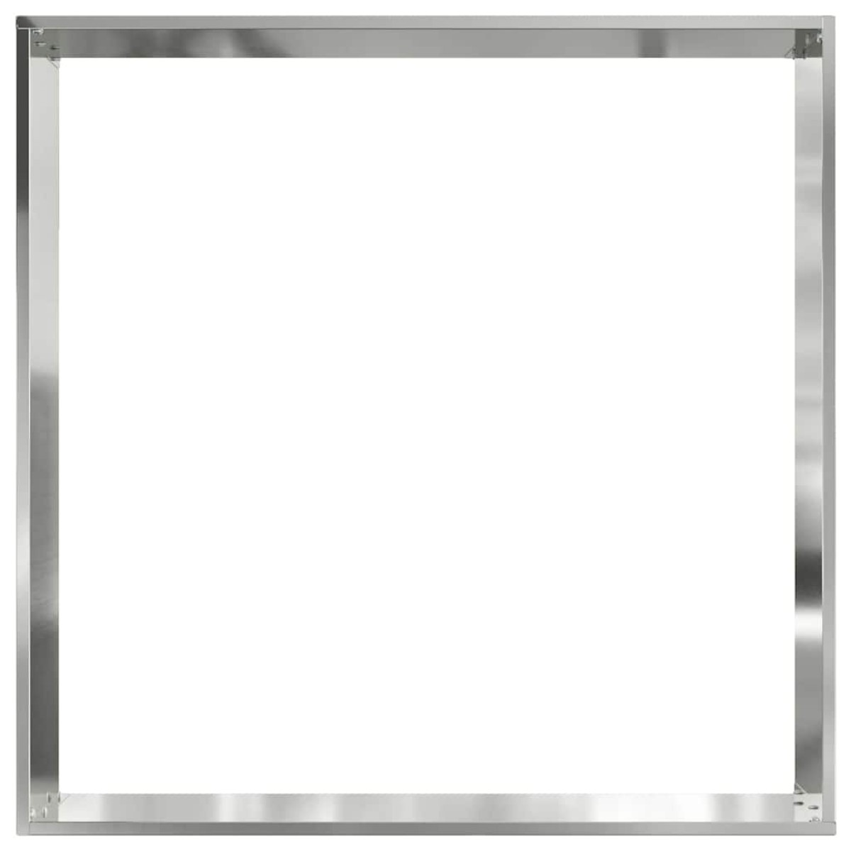 vidaXL Περίγραμμα γκαζόν 6 τμχ. 60 x 60 x 13 εκ Γαλβανισμένος Χάλυβας