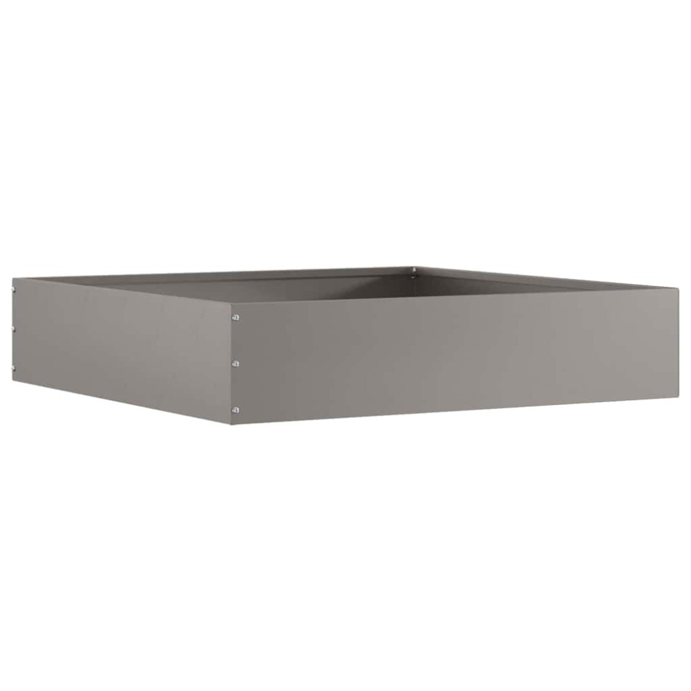 vidaXL Περίγραμμα γκαζόν 60 x 60 x 13 εκ Σκ rusty