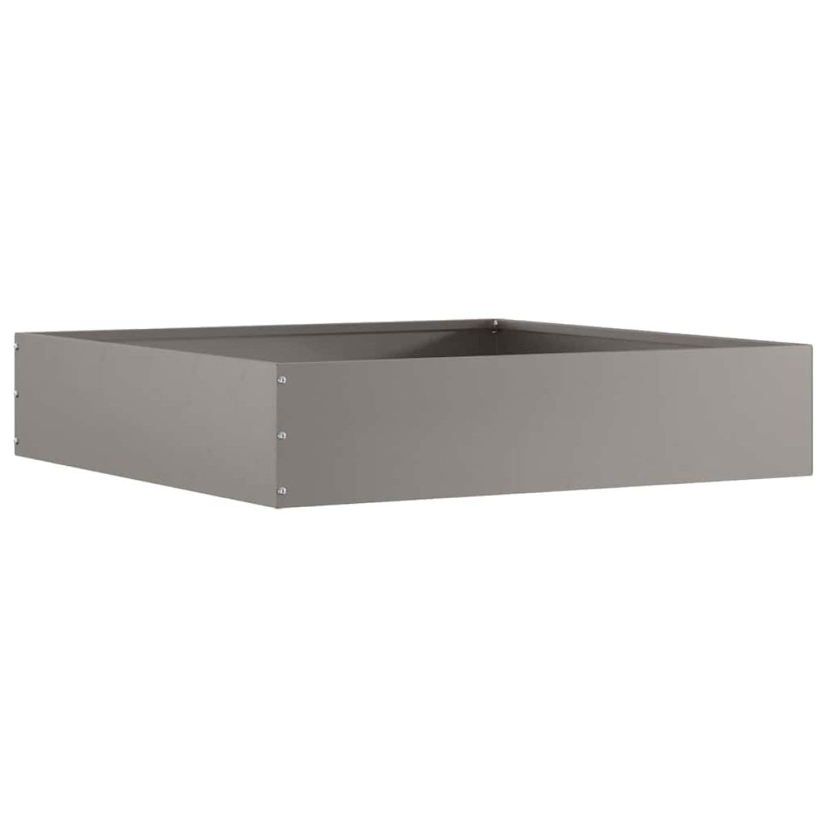 vidaXL Περίγραμμα γκαζόν 60 x 60 x 13 εκ Σκ rusty