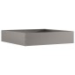 vidaXL Περίγραμμα γκαζόν 60 x 60 x 13 εκ Σκ rusty
