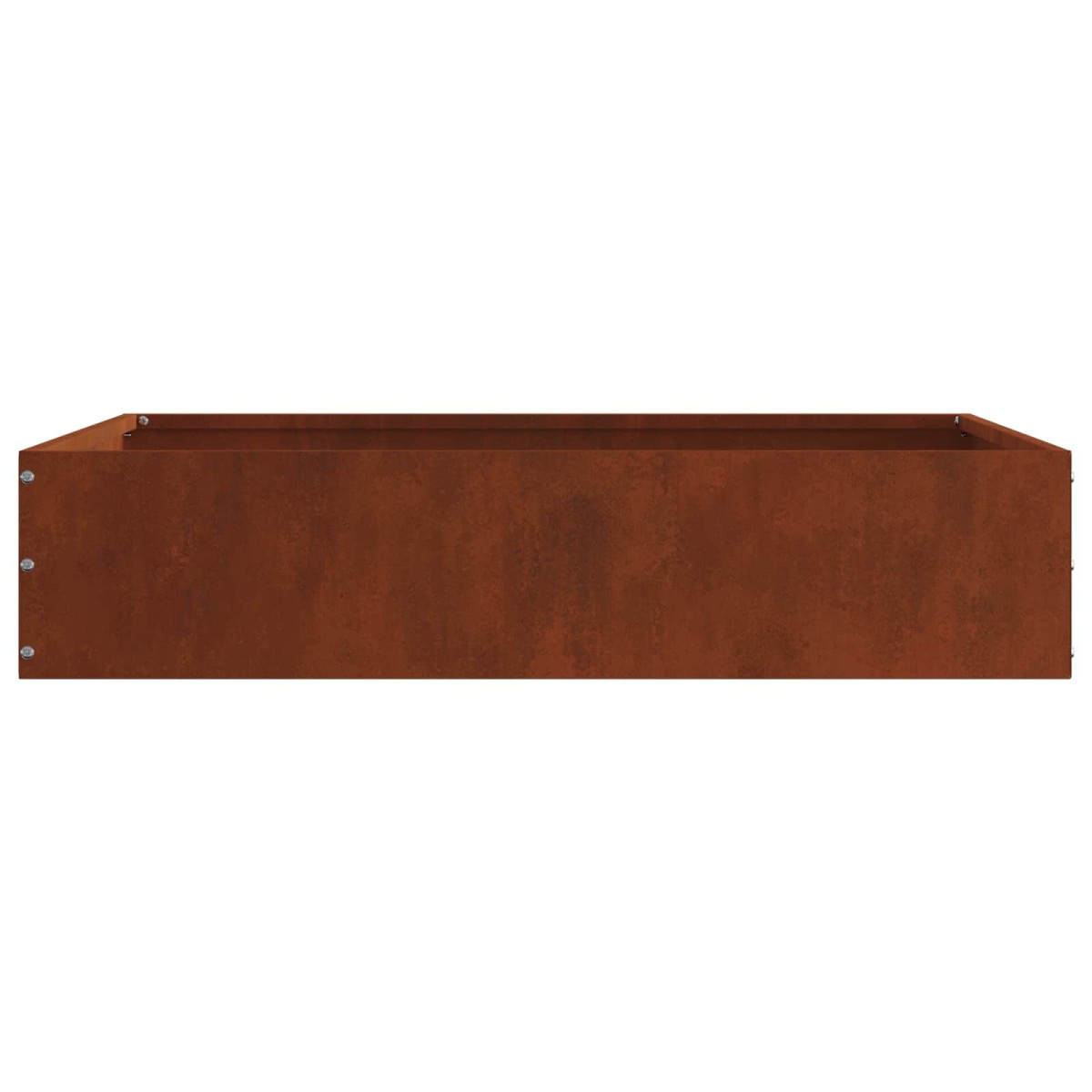vidaXL Περίγραμμα γκαζόν 6 τμχ. 60 x 60 x 13 εκ Σκ rusty