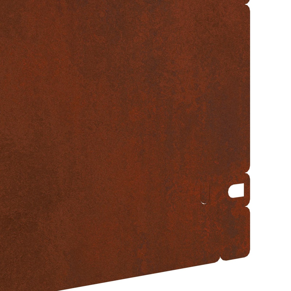 vidaXL Περιγράμματα γκαζόν 10 τμχ. 103 x 0,05 x 22 εκ Σκ rusty