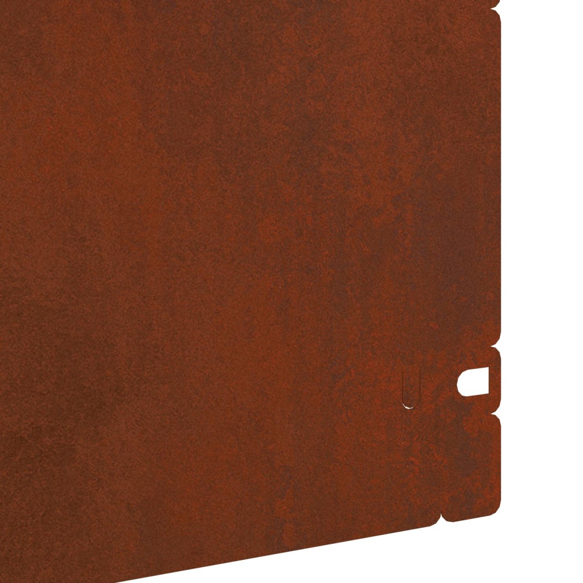 vidaXL Περιγράμματα γκαζόν 10 τμχ. 103 x 0,05 x 22 εκ Σκ rusty