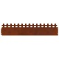 vidaXL Περιγράμματα γκαζόν 20 τμχ. 103 x 0,05 x 22 εκ Σκ rusty