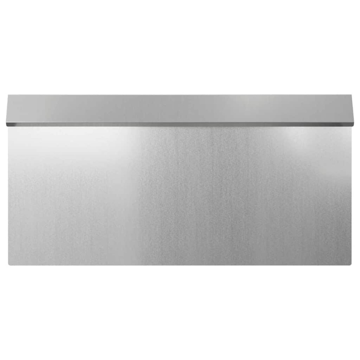 vidaXL Φράκτης σαλιγκαριών 50 x 3,5 x 25 εκ Γαλβανισμένος Χάλυβας