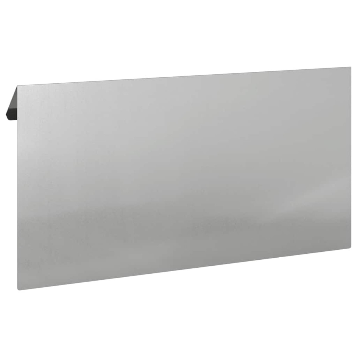 vidaXL Φράκτης σαλιγκαριών 16 τμχ. 50 x 3,5 x 25 εκ Ασημί