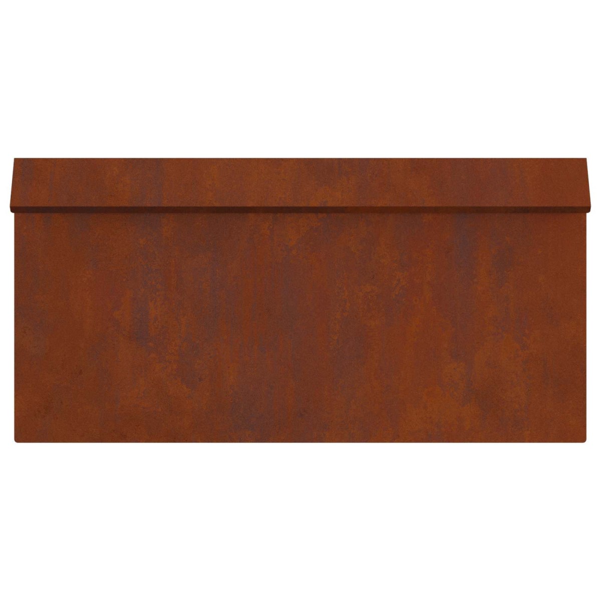 vidaXL Φράκτης σαλιγκαριών 4 τμχ. 50 x 3,5 x 25 εκ Σκ rusty