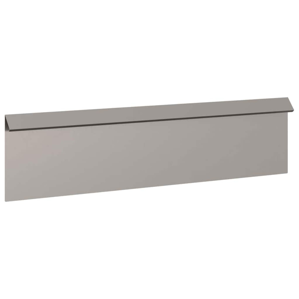 vidaXL Φράκτης σαλιγκαριών 100 x 3,5 x 25 εκ Σκ rusty