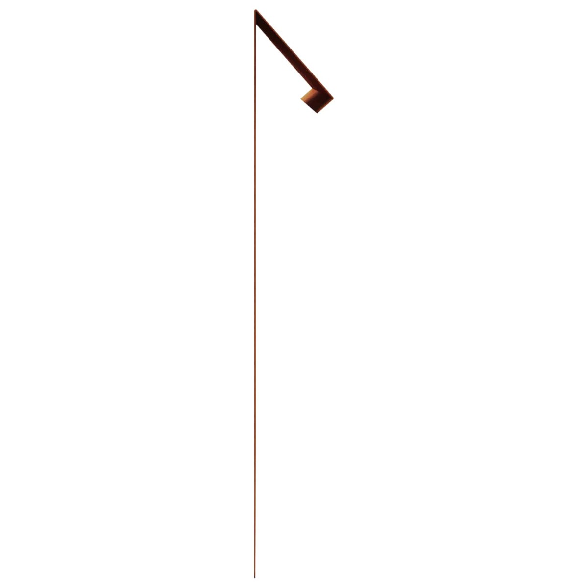 vidaXL Φράκτης σαλιγκαριών 100 x 3,5 x 25 εκ Σκ rusty