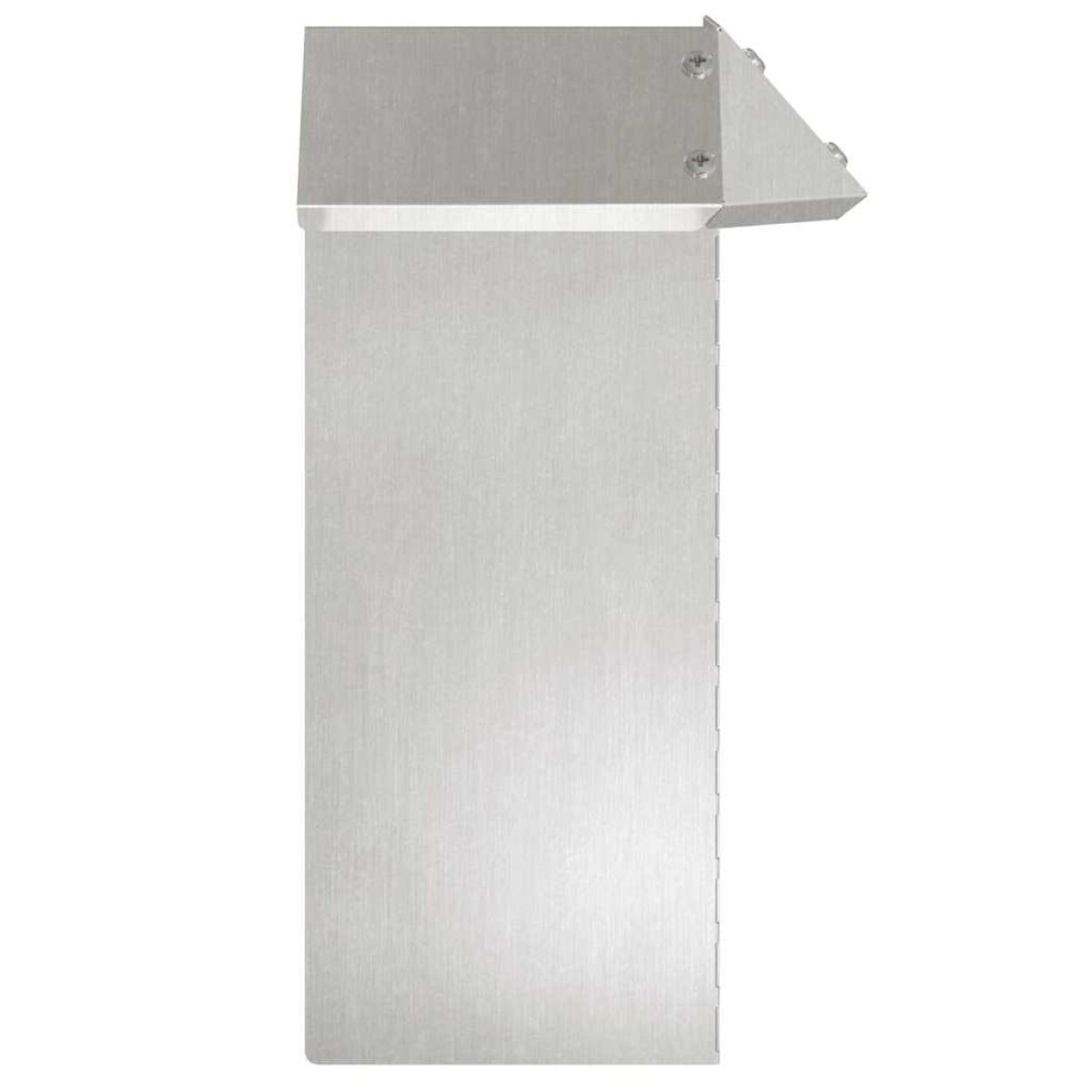 vidaXL Φράκτης σαλιγκαριών 4 τμχ. 13,5 x 13,5 x 25 εκ Ασημί