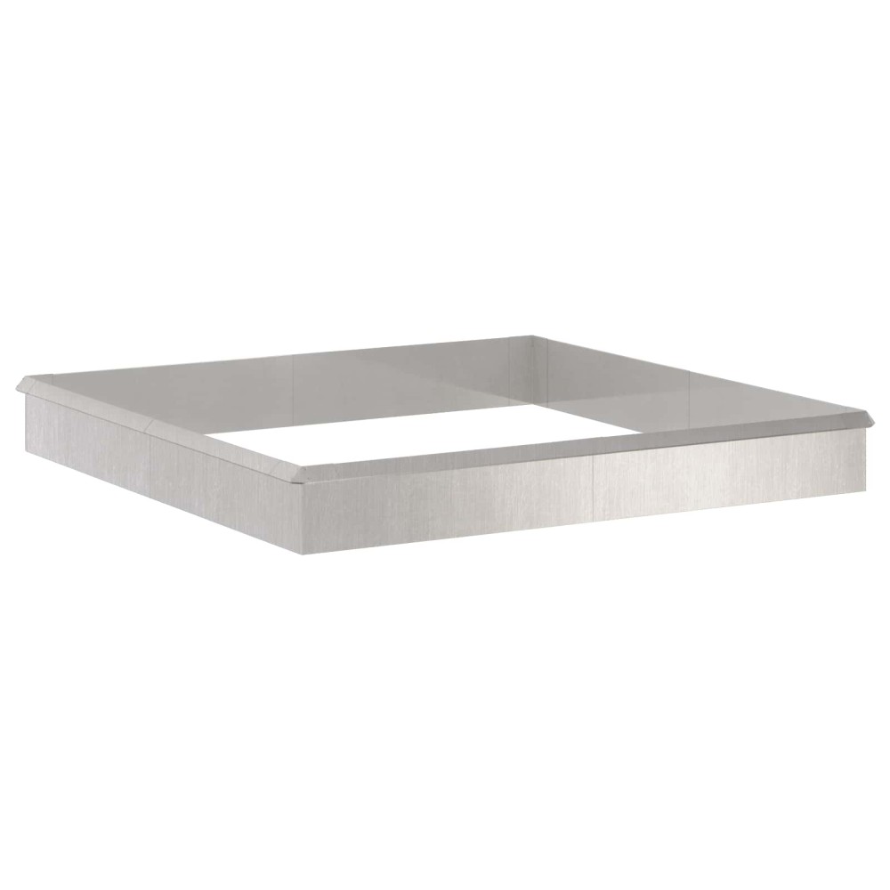 vidaXL Φράχτες με σαλιγκάρια 12 τμχ. 100 x 3,5 x 25 εκ Ασημί