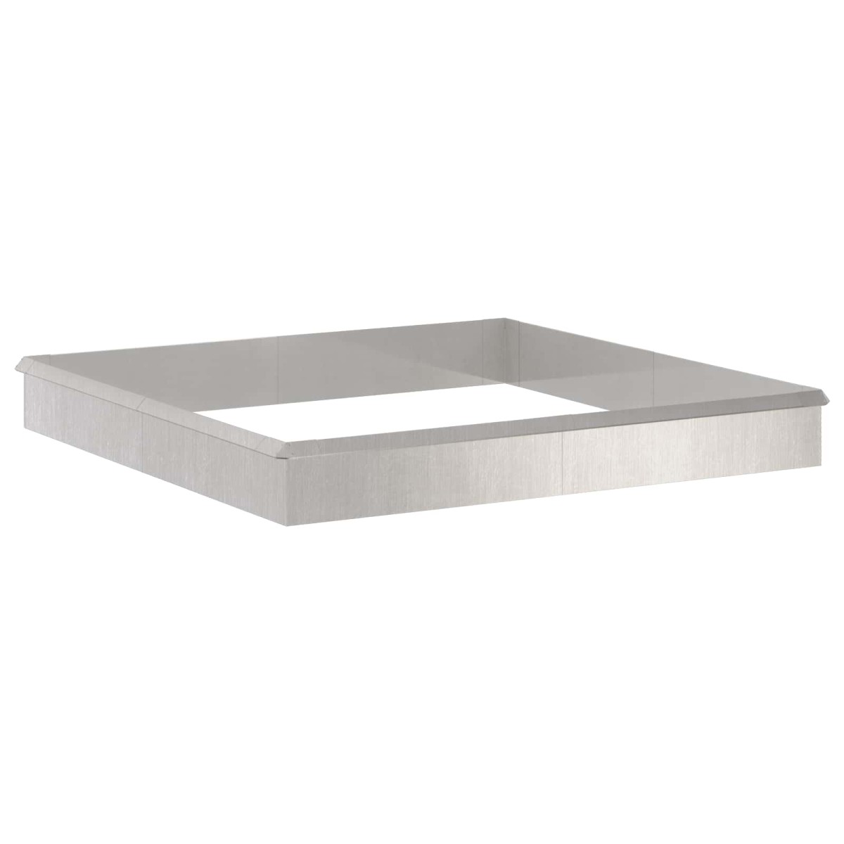 vidaXL Φράχτες με σαλιγκάρια 12 τμχ. 100 x 3,5 x 25 εκ Ασημί