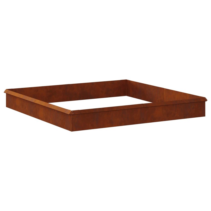 vidaXL Φράχτες με σαλιγκάρια 12 τμχ. 100 x 3,5 x 25 εκ Σκ rusty