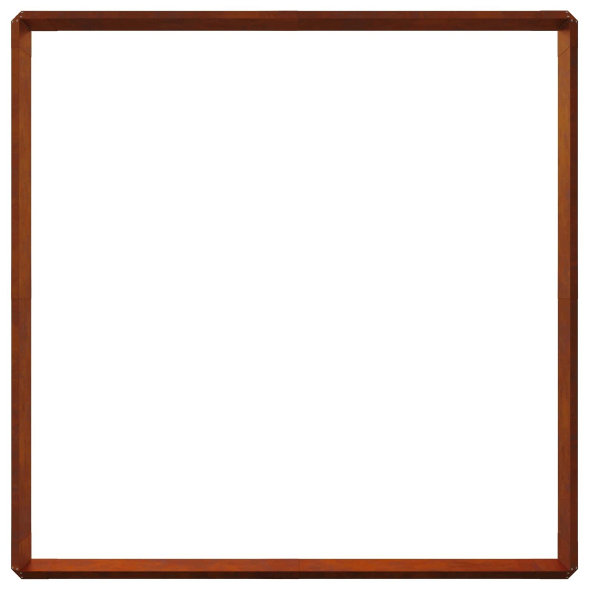 vidaXL Φράχτες με σαλιγκάρια 12 τμχ. 100 x 3,5 x 25 εκ Σκ rusty