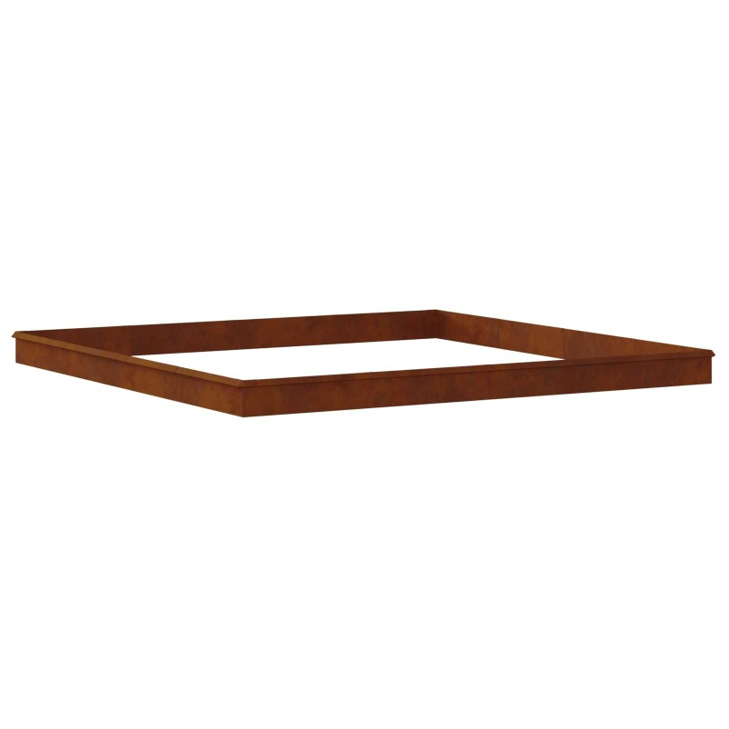 vidaXL Φράχτες με σαλιγκάρια 20 τμχ. 100 x 3,5 x 25 εκ Σκ rusty