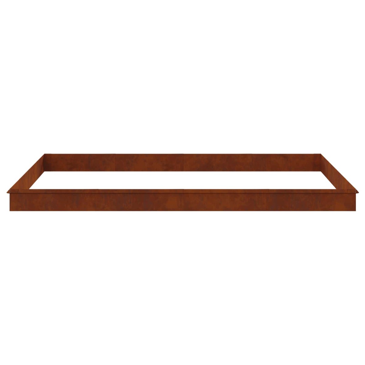 vidaXL Φράχτες με σαλιγκάρια 20 τμχ. 100 x 3,5 x 25 εκ Σκ rusty