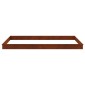 vidaXL Φράχτες με σαλιγκάρια 20 τμχ. 100 x 3,5 x 25 εκ Σκ rusty