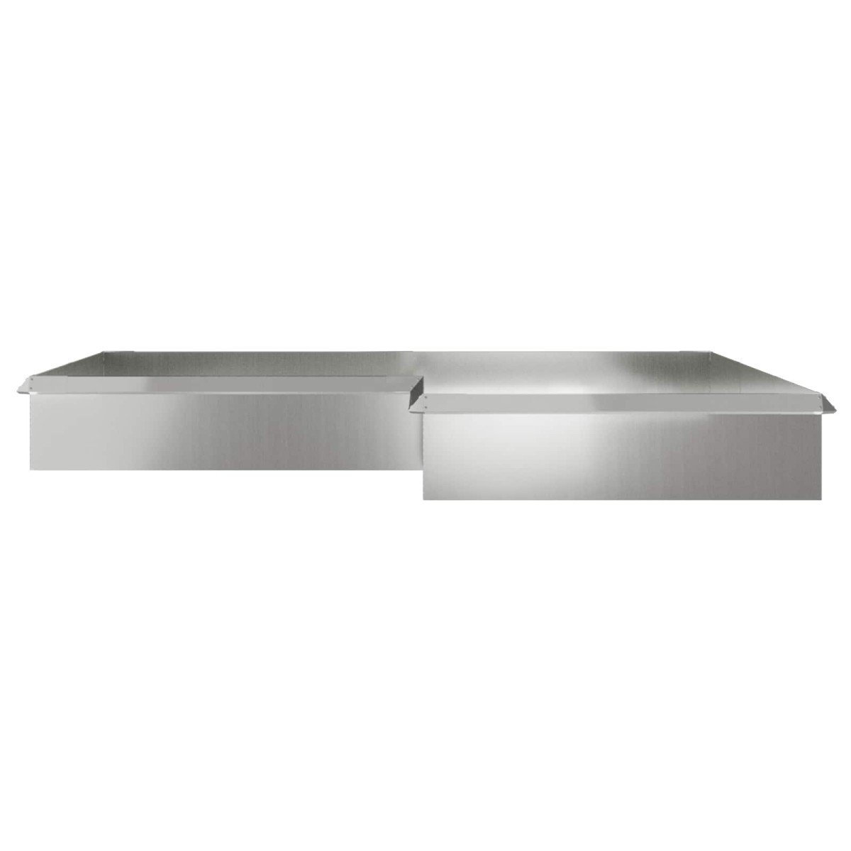 vidaXL Φράχτες με σαλιγκάρια 16 τμχ. 100 x 3,5 x 25 εκ Ασημί