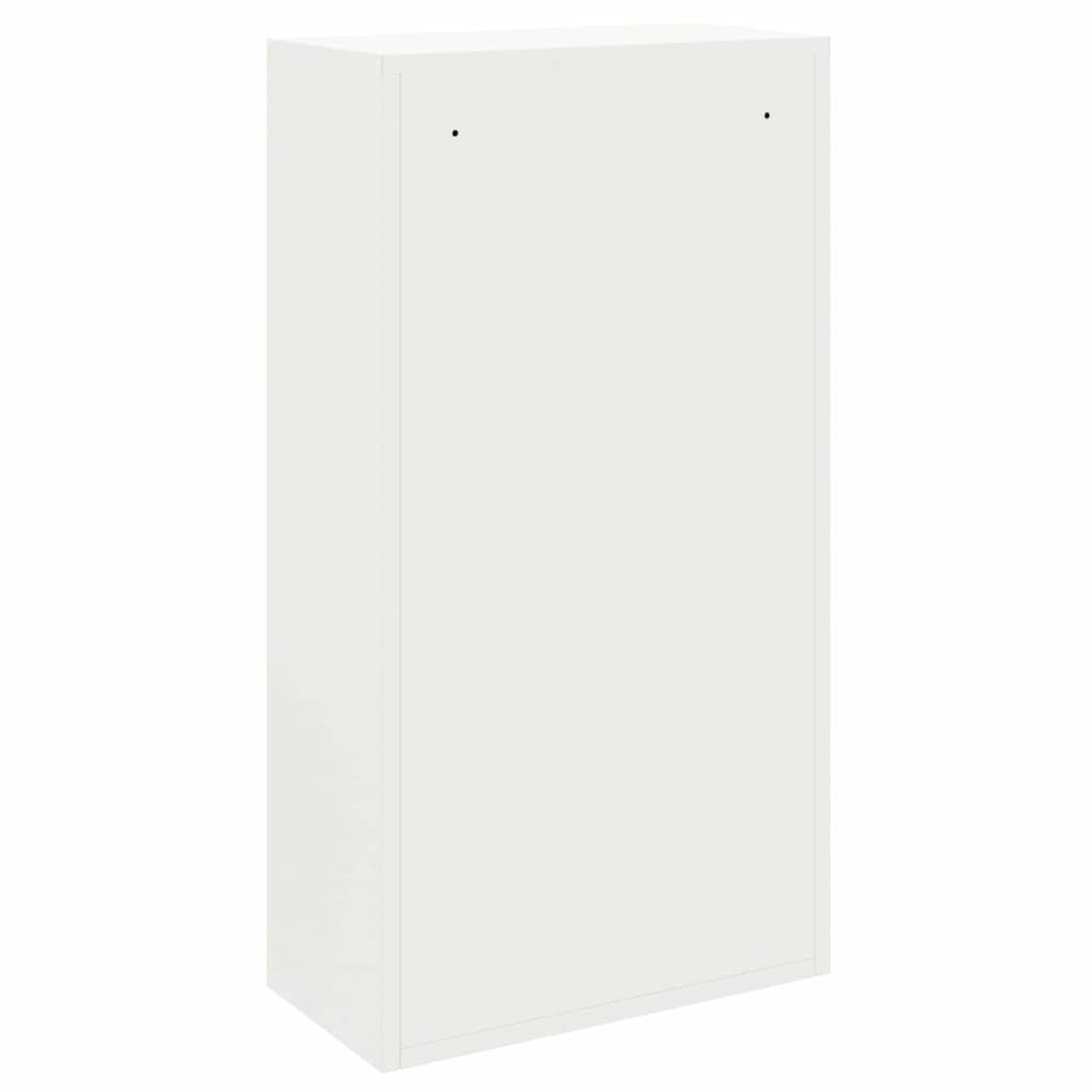 vidaXL Θυρίδα Πακέτων με αποθήκευση Λευκό 44 x 22 x 82 εκ. Ατσάλι