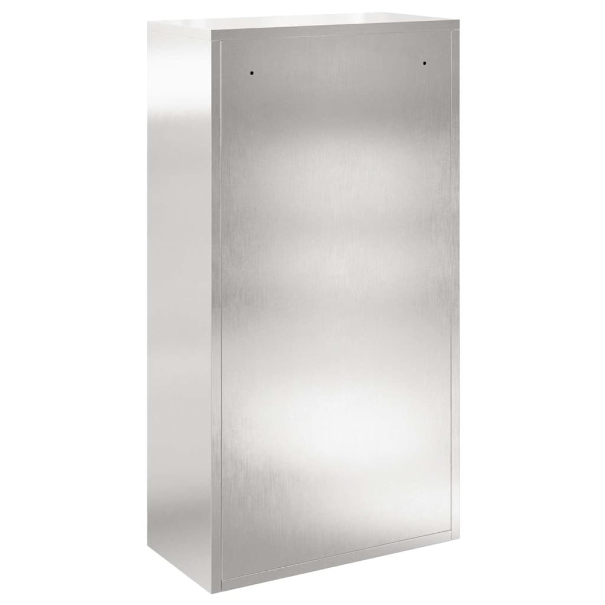 vidaXL Θυρίδα Πακέτων Ασημί 44 x 22 x 82 εκ. Ανοξείδωτο ατσάλι