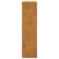 vidaXL Θυρίδα Πακέτων με αποθήκευση με πόρτα Σκ rusty 44 x 22 x 82 εκ.