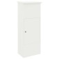 vidaXL Θυρίδα Πακέτων με αποθήκευση Λευκό 44,5 x 29 x 110,5 εκ Ατσάλι