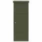 vidaXL Θυρίδα Πακέτων με αποθήκευση Λαδί 44,5 x 29 x 110,5 εκ Ατσάλι