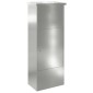 vidaXL Θυρίδα Πακέτων Μαύρο 44,5 x 29 x 110,5 εκ Επικαλυμμένος Χάλυβας