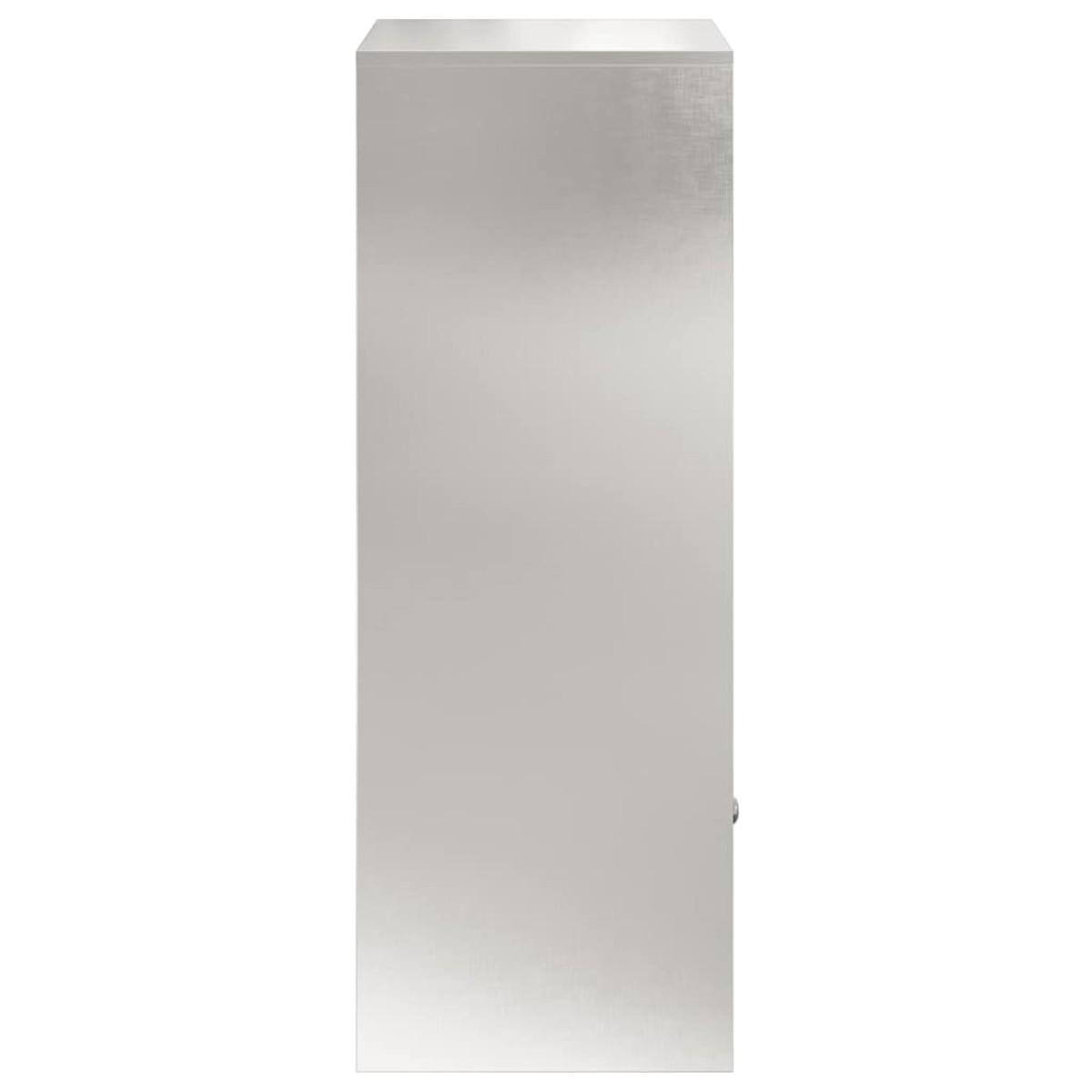 vidaXL Θυρίδα Πακέτων Ασημί 47,5 x 38 x 59 εκ. Ανοξείδωτο Ατσάλι