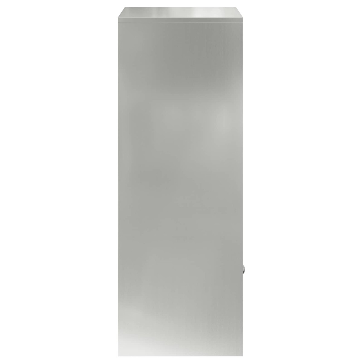 vidaXL Θυρίδα Πακέτων Ασημί 47,5 x 38 x 59 εκ. Γαλβανισμένος Χάλυβας