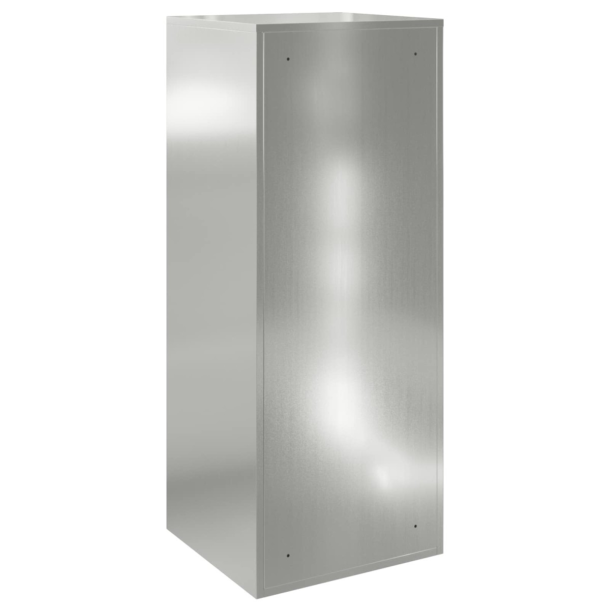 vidaXL Θυρίδα Πακέτων Ασημί 47,5 x 38 x 59 εκ. Γαλβανισμένος Χάλυβας
