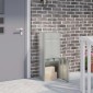 vidaXL Θυρίδα Πακέτων Ασημί 47,5 x 38 x 59 εκ. Γαλβανισμένος Χάλυβας
