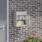 vidaXL Θυρίδα Πακέτων Μαύρο 47,5 x 38 x 59 εκ. Επικαλυμμένος Χάλυβας
