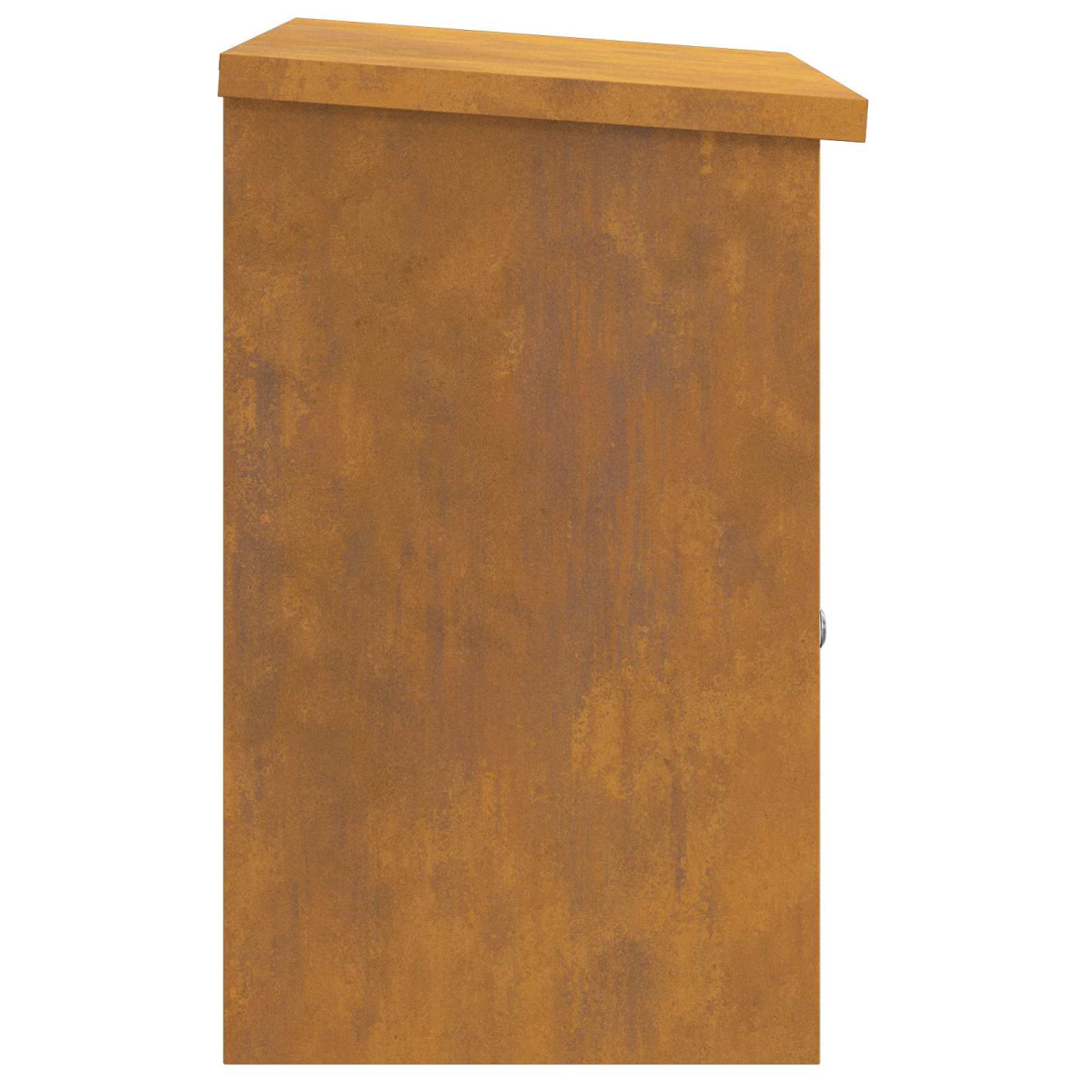 vidaXL Θυρίδα Πακέτων με αποθήκευση Σκ rusty 47,5 x 38 x 59 εκ.