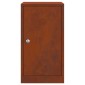 vidaXL γραμματοκιβώτιο με αποθήκευση Σκ rusty 30 x 20 x 55 εκ.